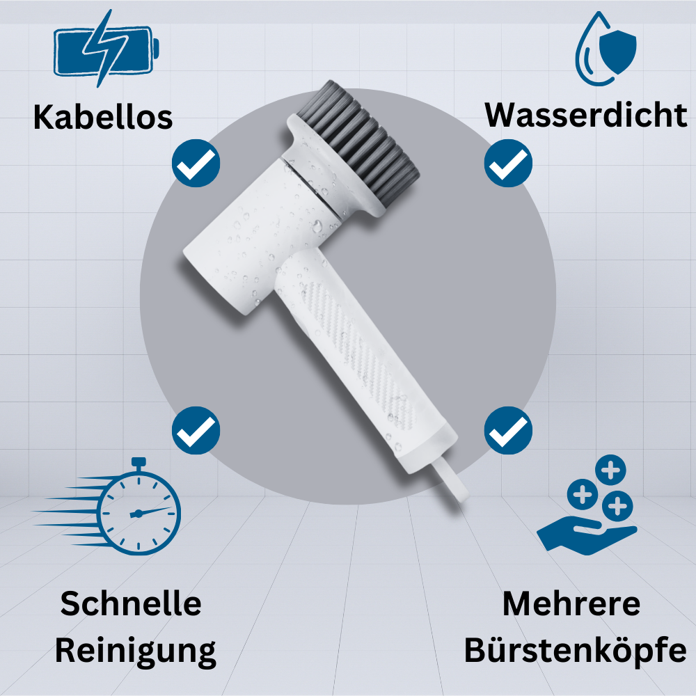 POWER-BRUSH™ /  Elektrische alles reinigende borstel!